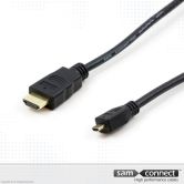 Micro HDMI zu HDMI Kabel, 5m, m/m