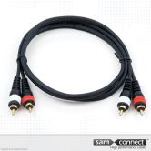 2x RCA zu 2x RCA Pro Serie Kabel, 10m, m/m