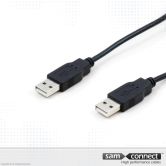 USB A zu USB A 2.0 Kabel, 1,8 m, m/m