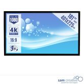 Projektionsleinwand Cinema 4K|UHD 181" 401x225 cm