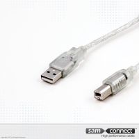 USB A zu USB B printer Kabel, 3 m, m/m