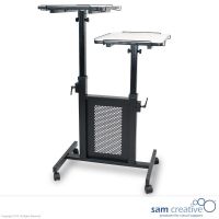 Mobile Doppel-Beamertafel
