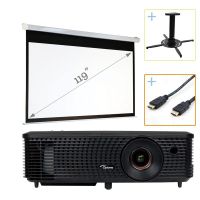 Professional Package Rollo Beamerleinwand 119"